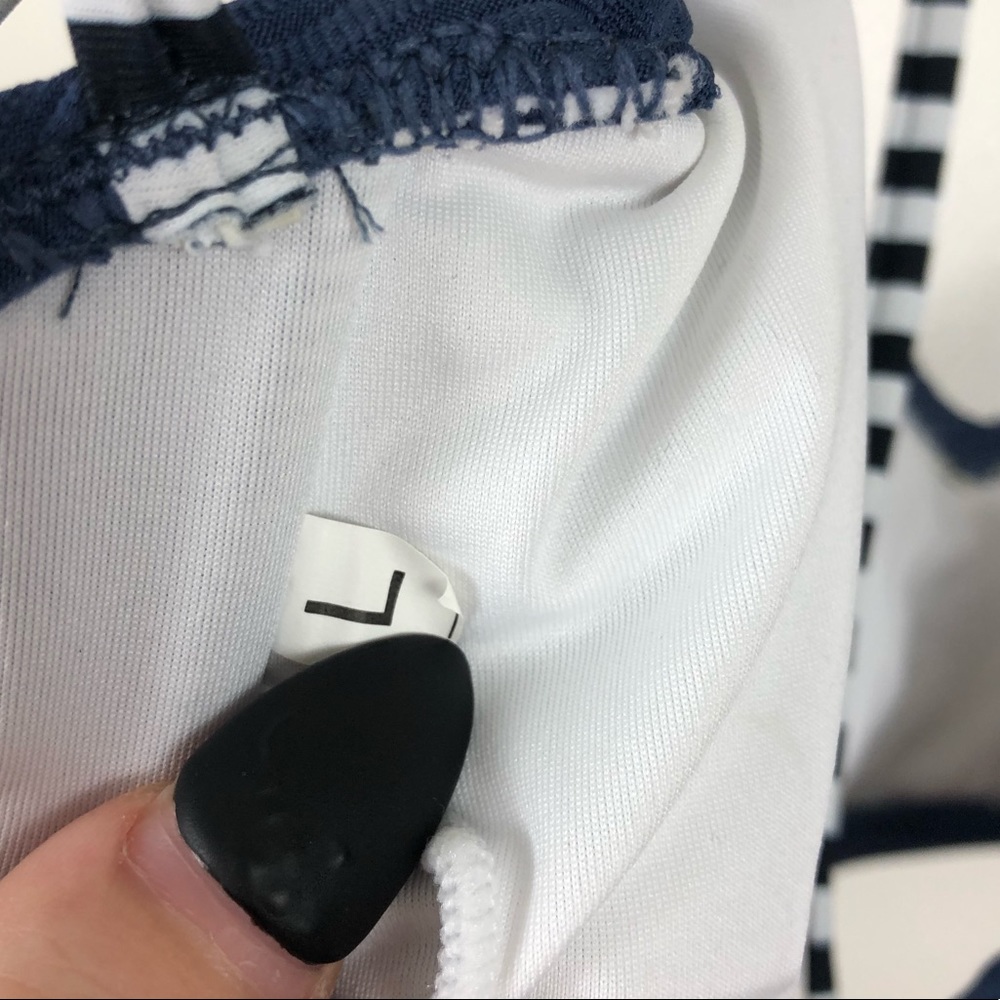 No Brand Stripe Strap Bikini Top - Picture 4 of 4